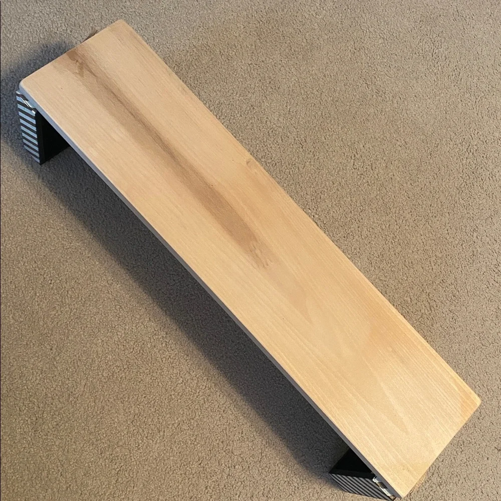 Wooden Shelf with Love Lives Here Sign